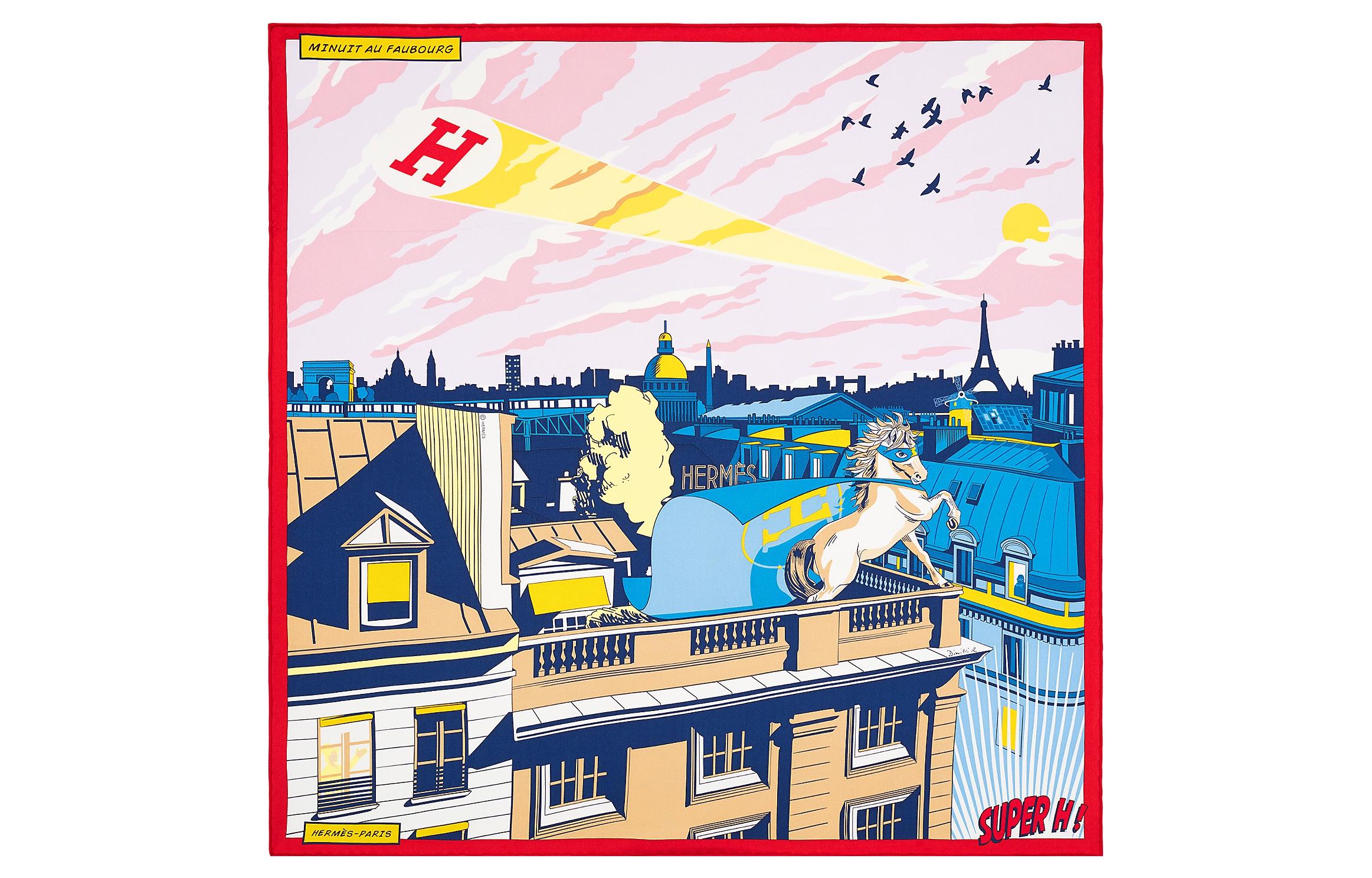 Шёлковый платок HERMES для женщин
Шёлковый платок HERMES для женщин