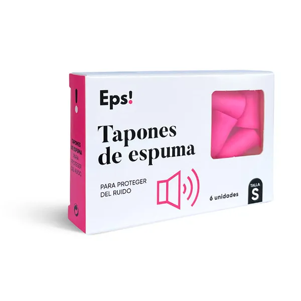 Для защиты от шума размер S Tapones De Espuma Eps, 6 UD
Для защиты от шума размер S Tapones De Espuma Eps, 6 UD