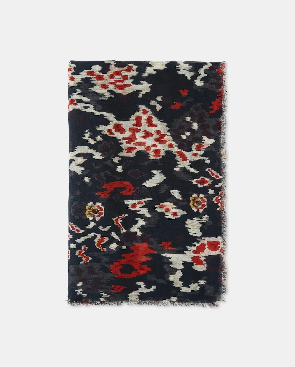 Шарф с пятнистым узором Tintoretto, темно-синий
Шарф с пятнистым узором Tintoretto, темно-синий