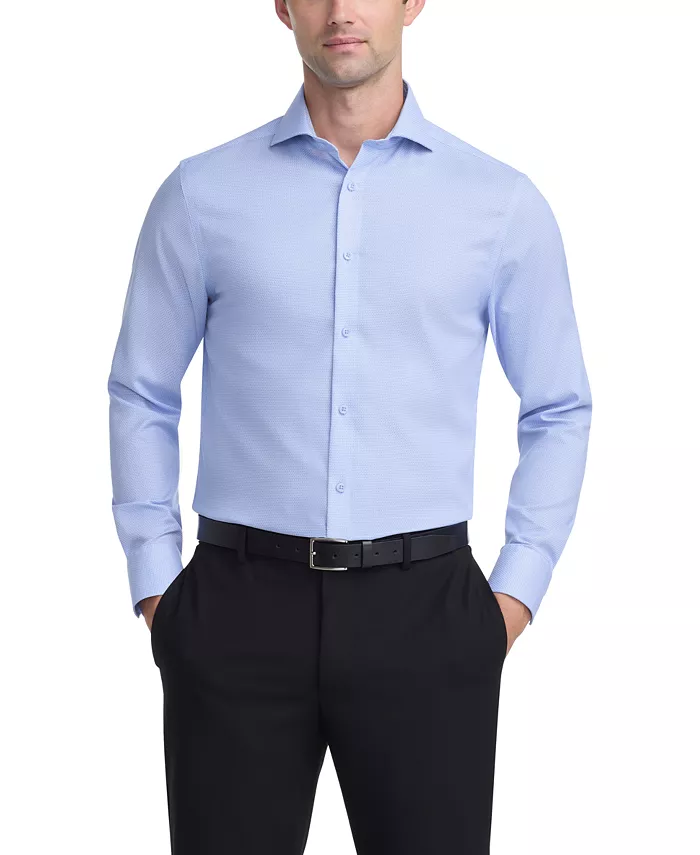 Мужская классическая рубашка Slim Fit без глажки Ted Baker, синий
Мужская классическая рубашка Slim Fit без глажки Ted Baker, синий