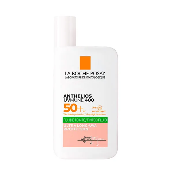 Солнцезащитный крем для лица Spf50 с цветным эффектом Anthelios Uv Mune 400 La Roche Posay, 50 ml
Солнцезащитный крем для лица Spf50 с цветным эффектом Anthelios Uv Mune 400 La Roche Posay, 50 ml