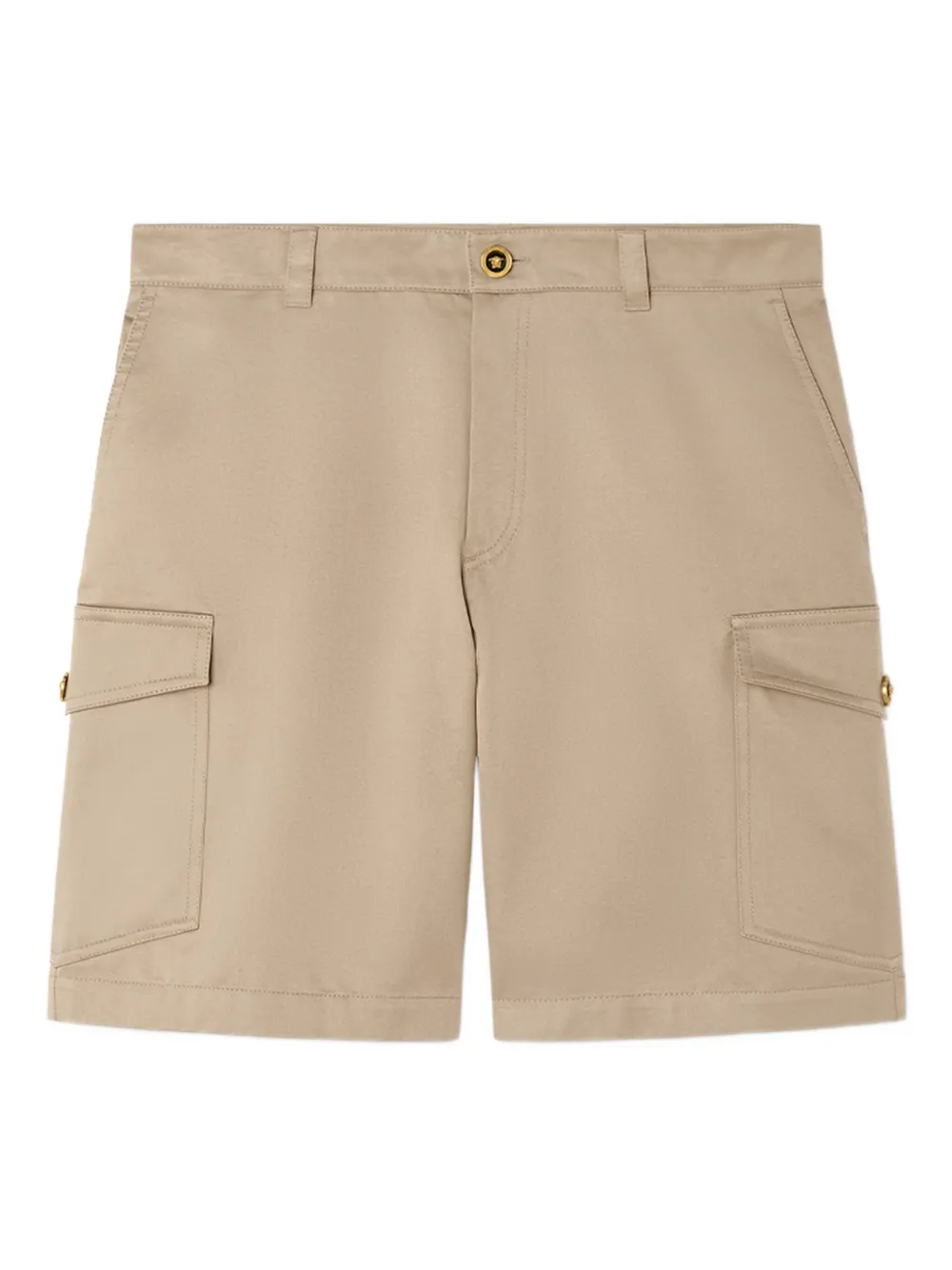Габардиновые шорты карго VERSACE, нейтральный
Габардиновые шорты карго VERSACE, нейтральный