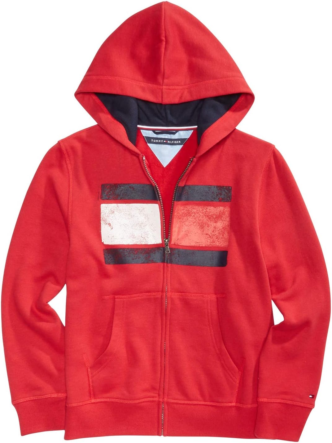 Толстовка с капюшоном Tommy Hilfiger Boys с графическим принтом и застежкой-молнией, Red
Толстовка с капюшоном Tommy Hilfiger Boys с графическим принтом и застежкой-молнией, Red