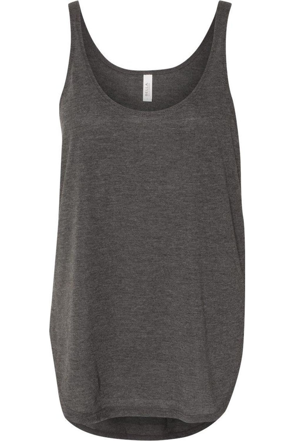 Bella + Canvas Женский струящийся топ с боковым разрезом, темно-серый
Bella + Canvas Женский струящийся топ с боковым разрезом, темно-серый