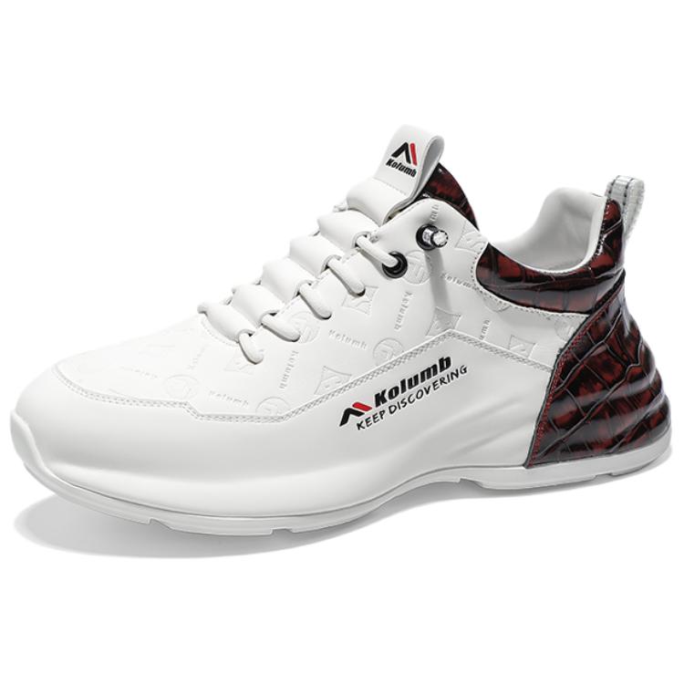 Мужские повседневные туфли с амортизацией, противоскользящие, дышащие, с низким верхом Kolumb, White Red
Мужские повседневные туфли с амортизацией, противоскользящие, дышащие, с низким верхом Kolumb, White Red
