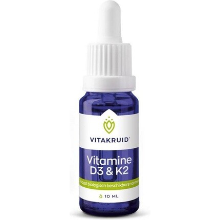 Vitakruid Vitaherb Витамины D3 и K2 10 мл
Vitakruid Vitaherb Витамины D3 и K2 10 мл