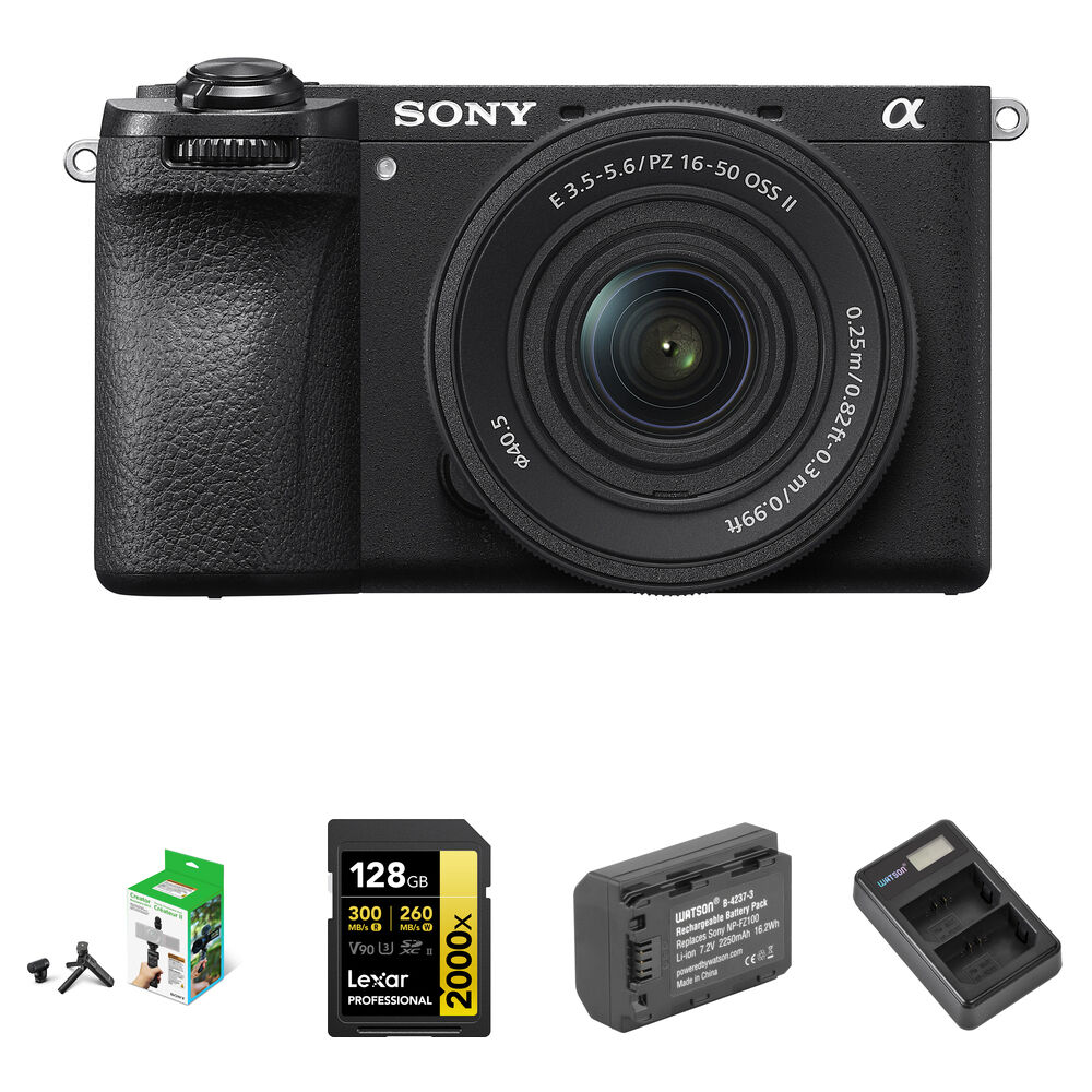 Беззеркальная камера Sony a6700 Mirrorless Camera with 16-50mm f/3.5-5.6 II Lens and
Беззеркальная камера Sony a6700 Mirrorless Camera with 16-50mm f/3.5-5.6 II Lens and