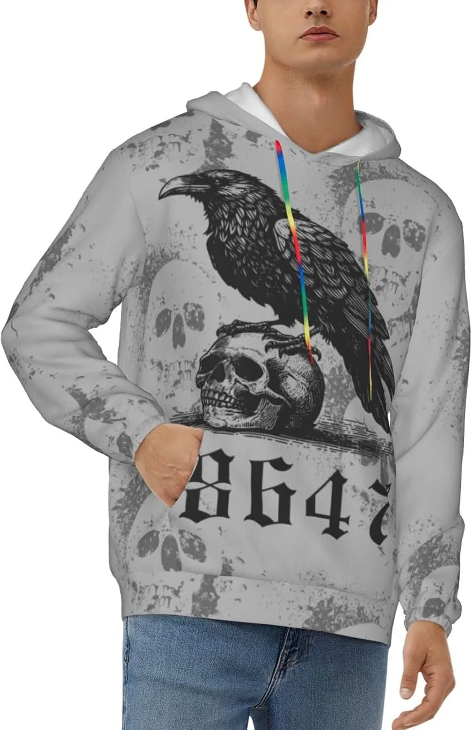 Толстовка Is He Dead Yet Resist 8647 Halloween с черепом и вороном TVSWO
Толстовка Is He Dead Yet Resist 8647 Halloween с черепом и вороном TVSWO