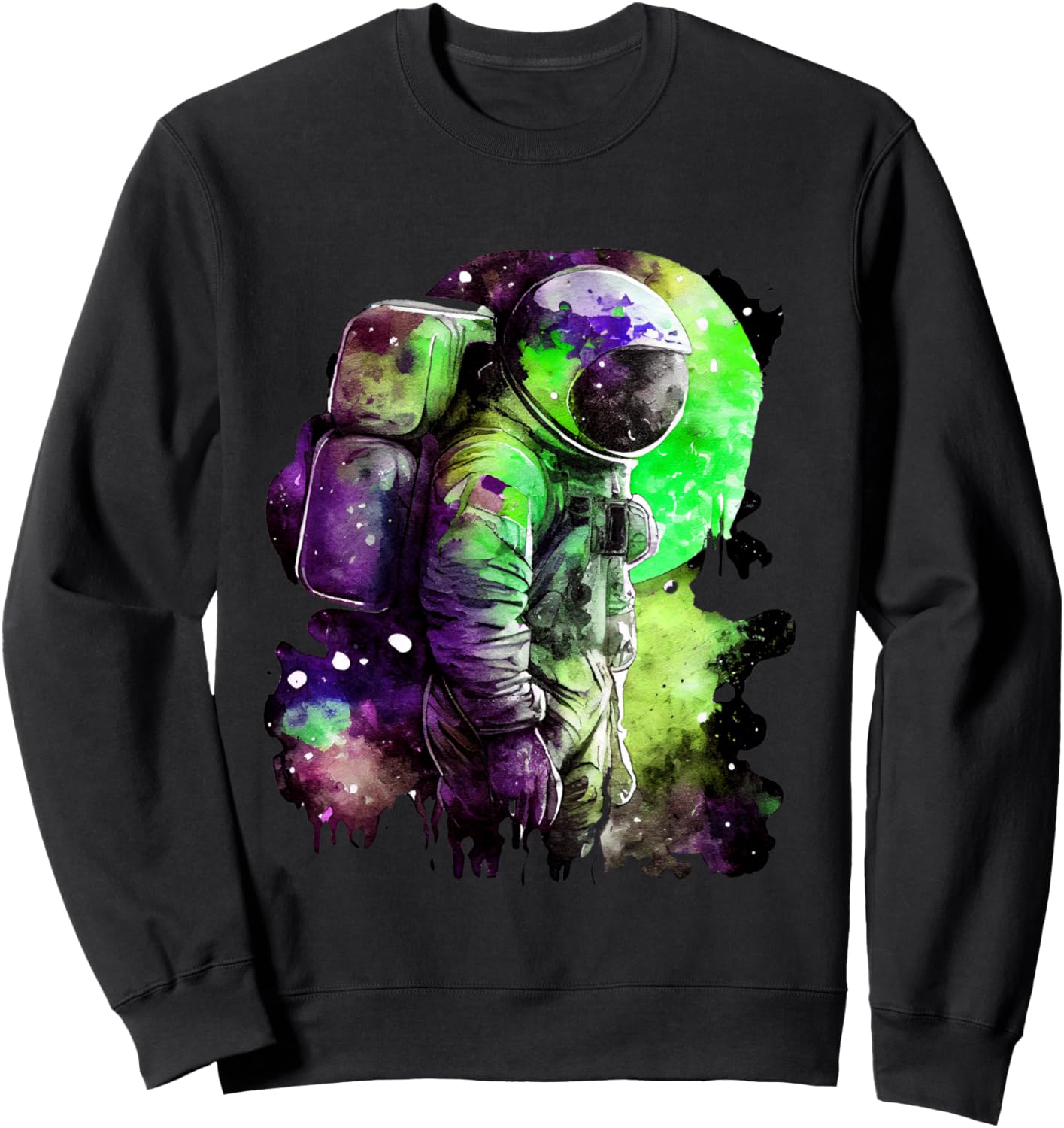 Толстовка с изображением космонавта, галактики, космоса и брызг краски Interstellar Cosmos Galactic Voyage Astronaut, черный
Толстовка с изображением космонавта, галактики, космоса и брызг краски Interstellar Cosmos Galactic Voyage Astronaut, черный