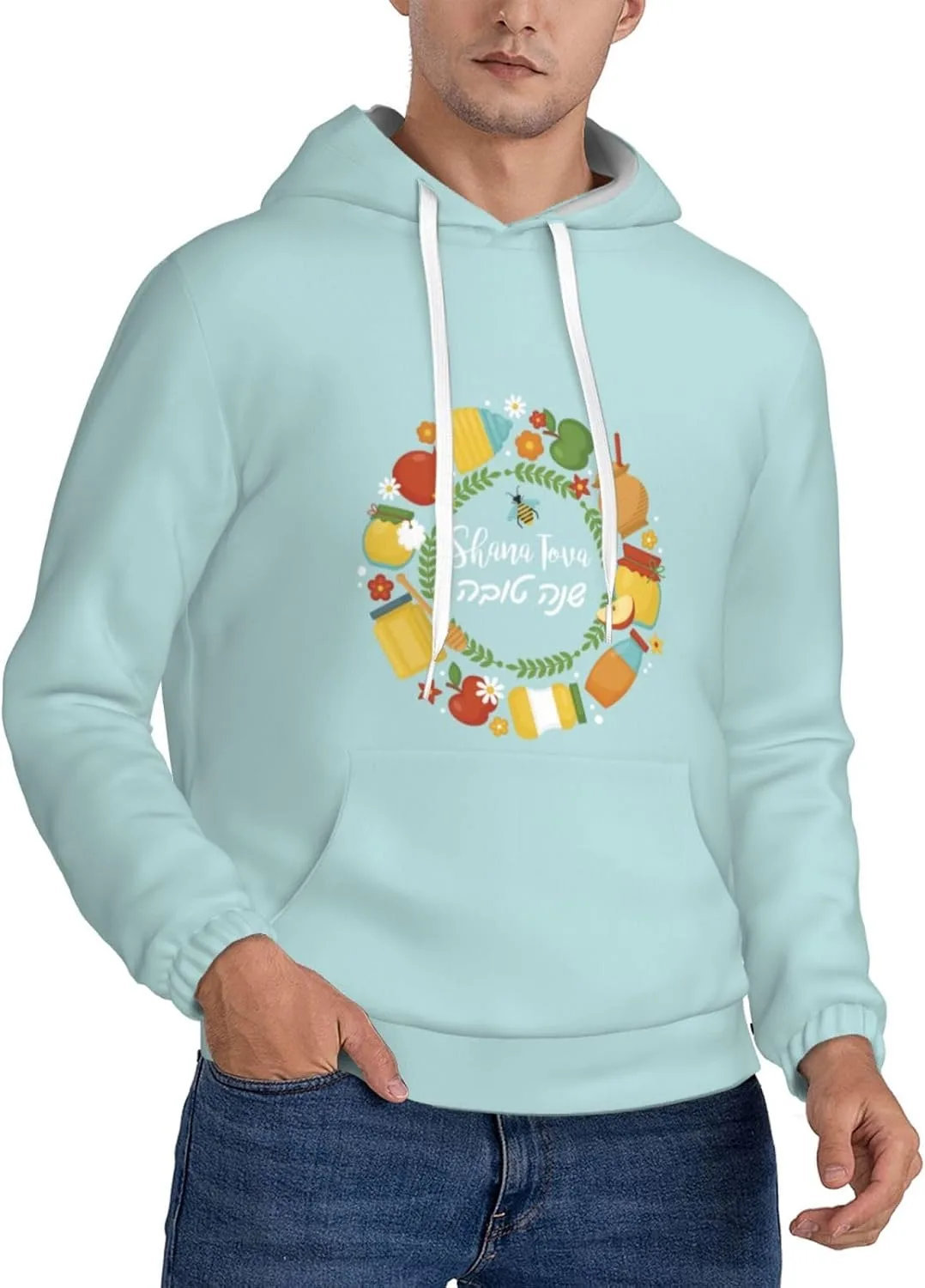 Толстовка с капюшоном Rosh Hashanah для мужчин с карманами SDERDZSE
Толстовка с капюшоном Rosh Hashanah для мужчин с карманами SDERDZSE