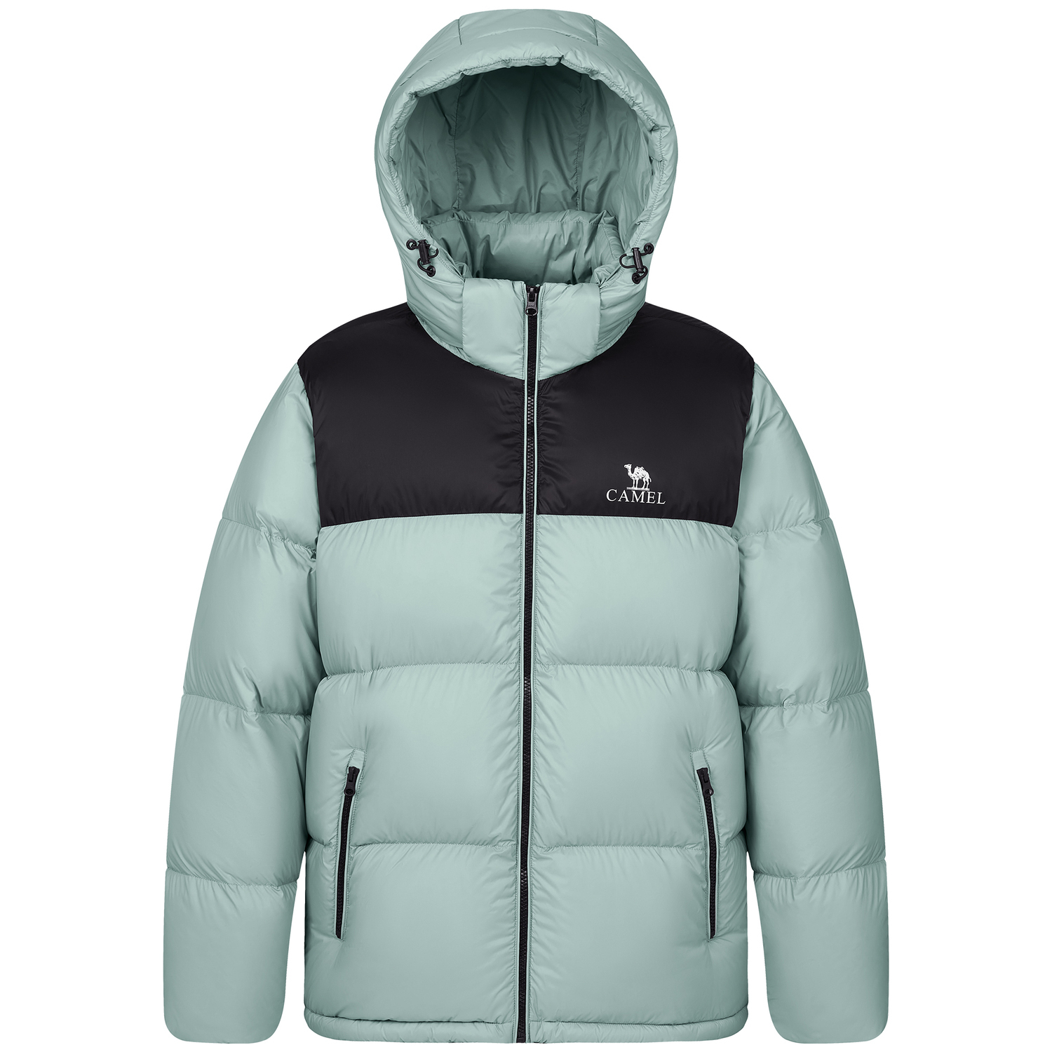 Пуховик Unisex CAMEL, Шалфейно-зеленый/Фантомно-черный
Пуховик Unisex CAMEL, Шалфейно-зеленый/Фантомно-черный