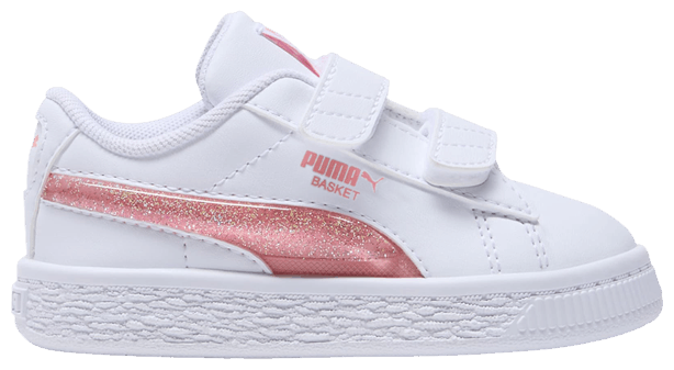 Кроссовки Puma Basket Toddler 'Glitter', белый
Кроссовки Puma Basket Toddler 'Glitter', белый