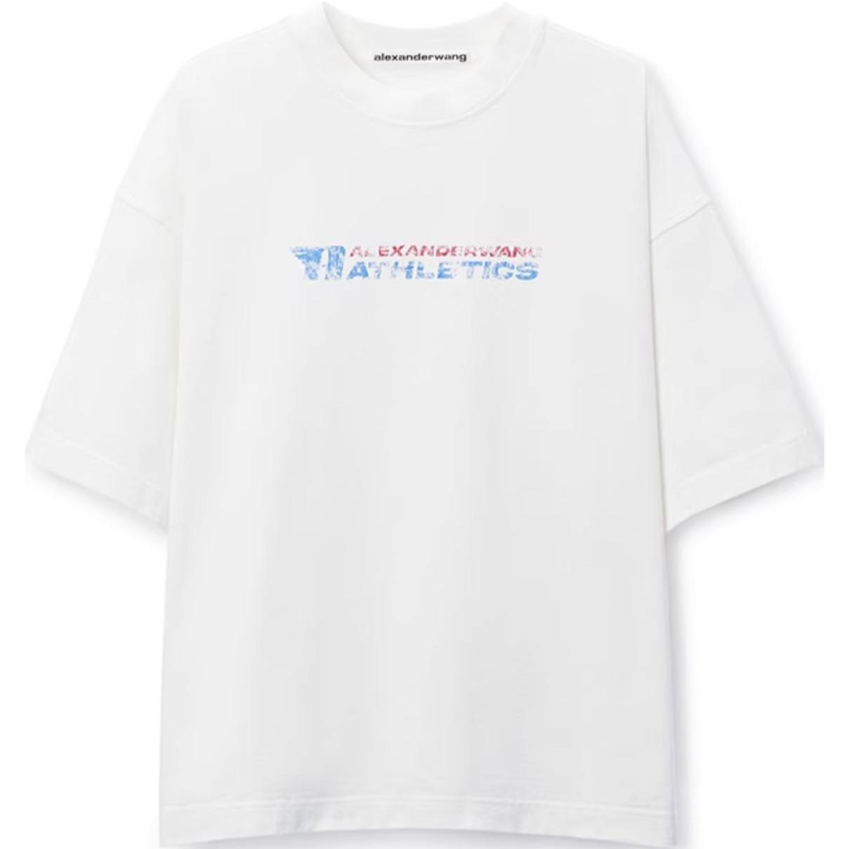 Футболка с принтом логотипа Alexander Wang, белый
Футболка с принтом логотипа Alexander Wang, белый