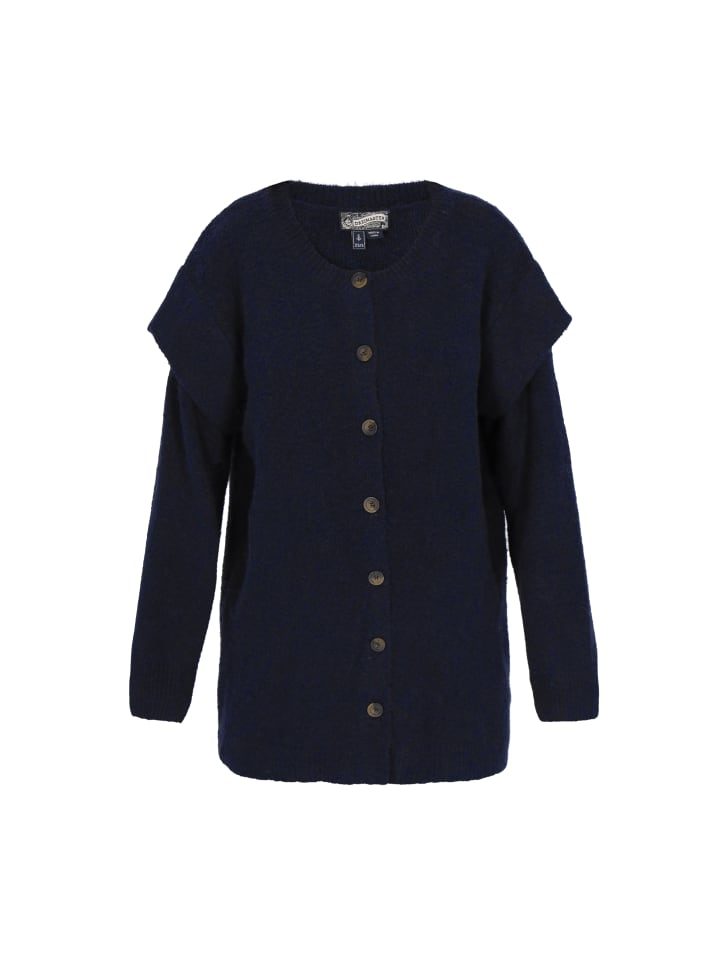DreiMaster Женский кардиган темно-синего цвета
DreiMaster Женский кардиган темно-синего цвета