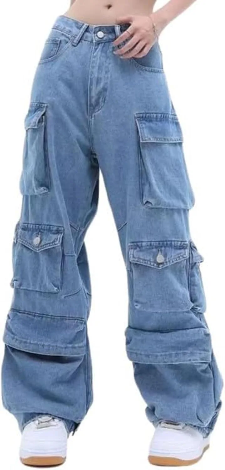 SOMTHRON женские низкие джинсы baggy straight wide leg loose Y2K деним карго штаны streetwear с карманами
SOMTHRON женские низкие джинсы baggy straight wide leg loose Y2K деним карго штаны streetwear с карманами