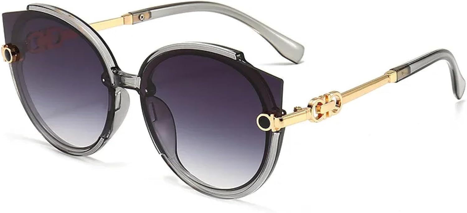 Солнцезащитные очки с защитой UV400 | Круглые линзы "кошачий глаз" увеличенного размера | Для женщин и мужчин, для занятий спортом на открытом воздухе и вождения DSVIGF, Grey Gradientgrey
Солнцезащитные очки с защитой UV400 | Круглые линзы "кошачий глаз" увеличенного размера | Для женщин и мужчин, для занятий спортом на открытом воздухе и вождения DSVIGF, Grey Gradientgrey