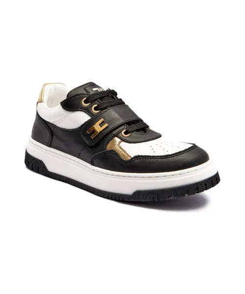 Кожаные кроссовки Elisabetta Franchi, черный
Кожаные кроссовки Elisabetta Franchi, черный