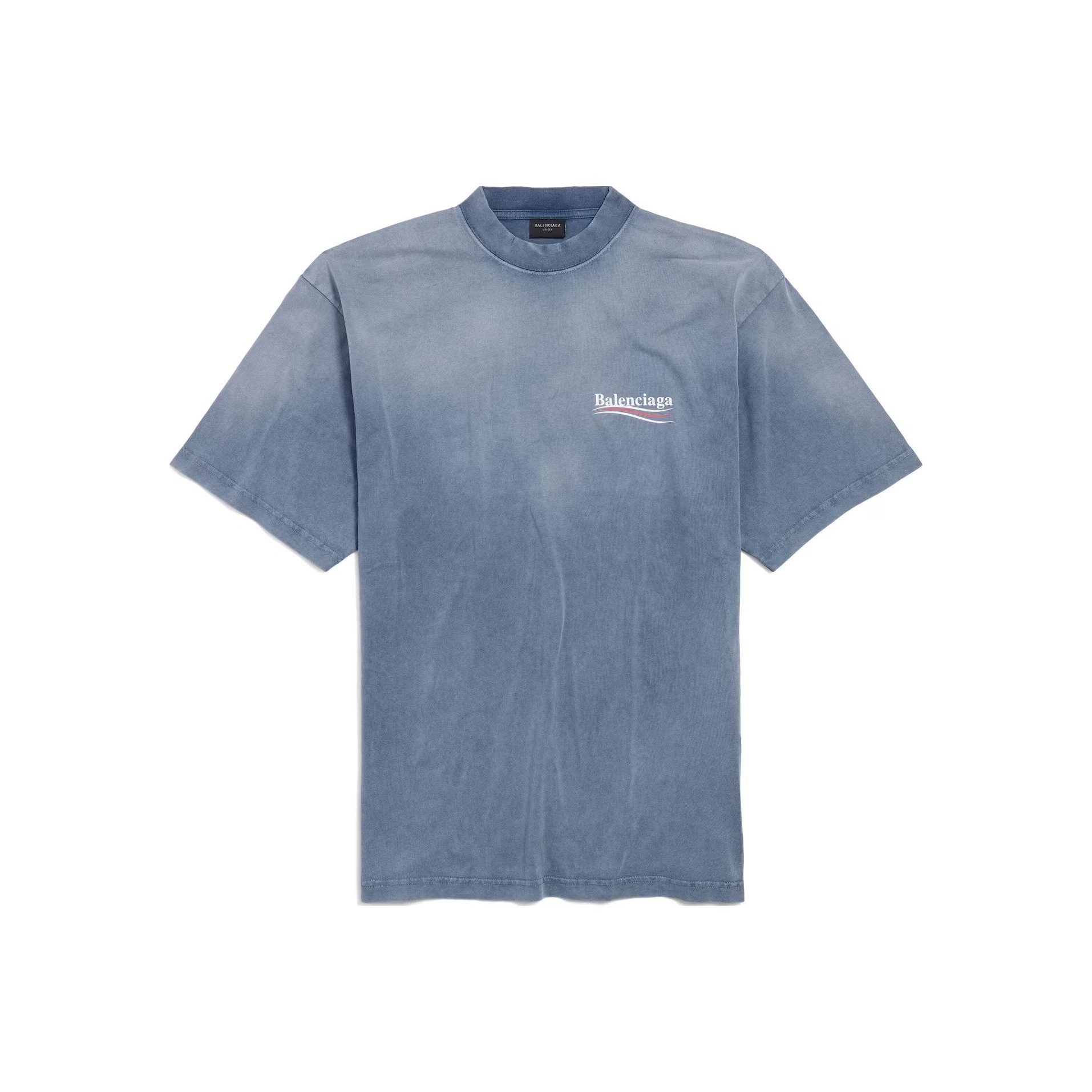 Футболка Political Campaign Medium Fit Balenciaga, синий
Футболка Political Campaign Medium Fit Balenciaga, синий