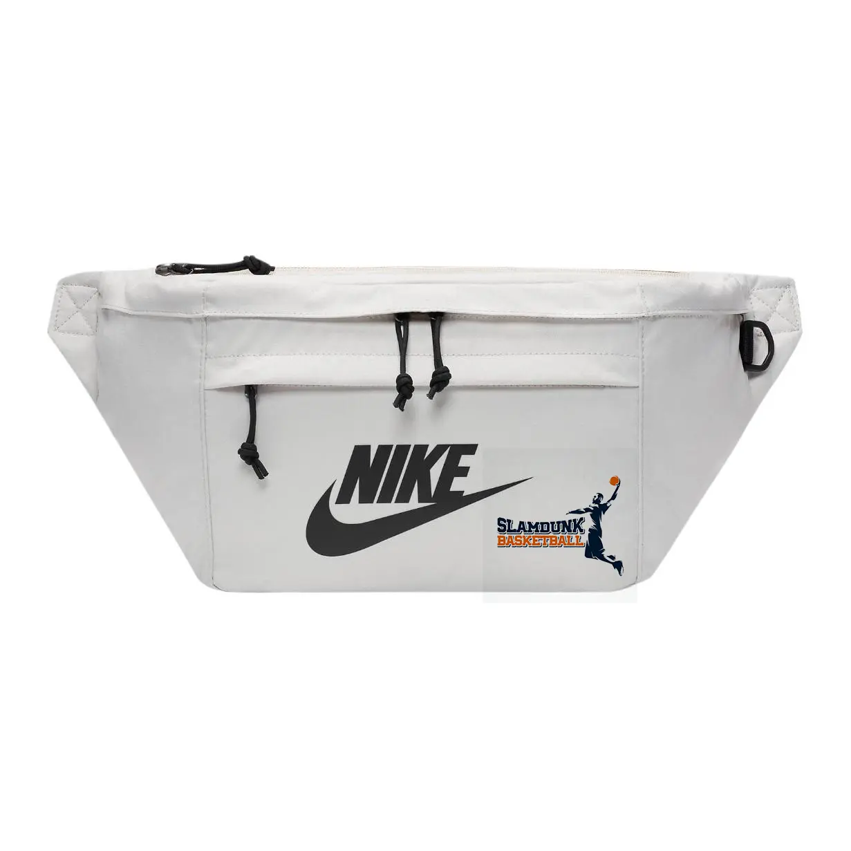 Nike Тканевая поясная сумка через плечо унисекс светло-бежевая, Basketball 
Nike Тканевая поясная сумка через плечо унисекс светло-бежевая, Basketball