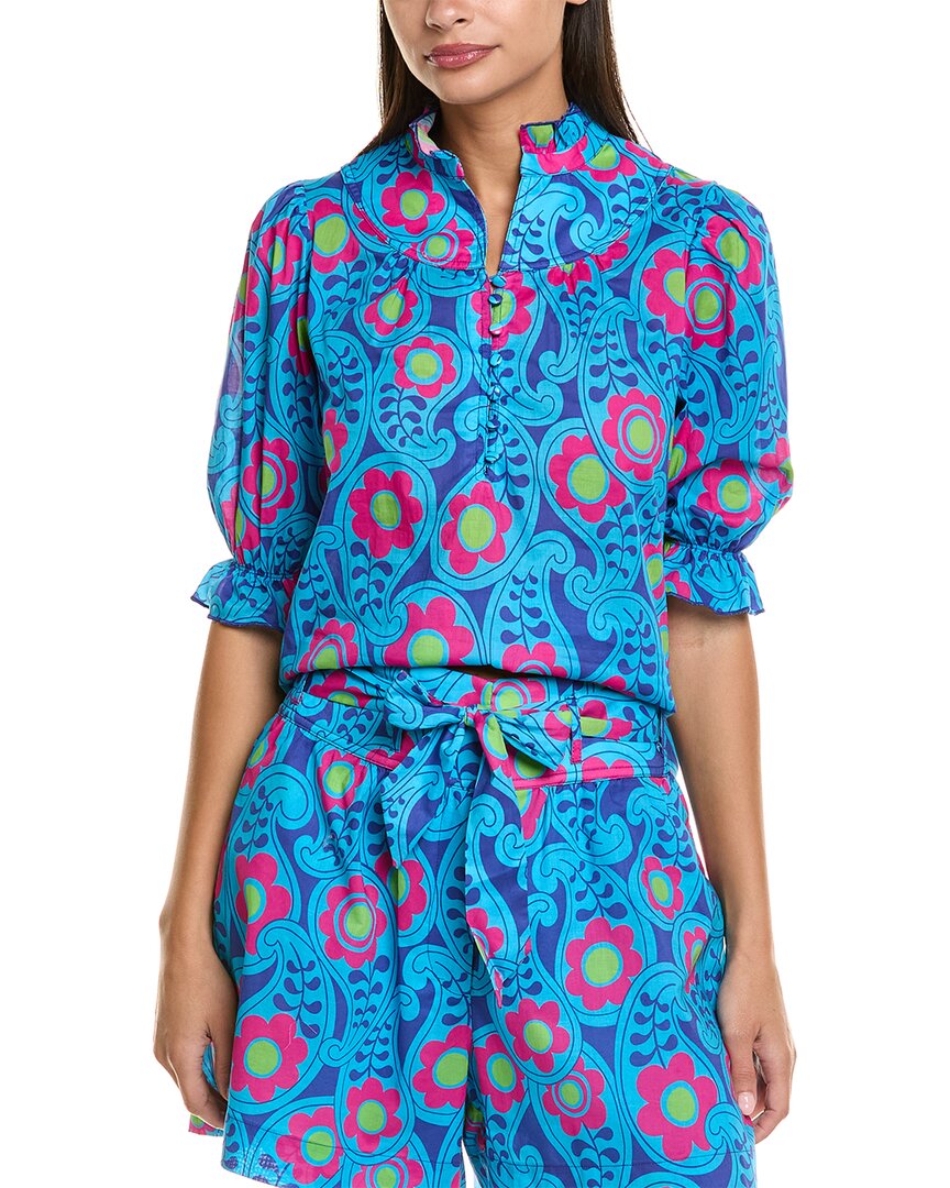 Флора Биа NYC Эдит Топ Flora Bea NYC, синий
Флора Биа NYC Эдит Топ Flora Bea NYC, синий