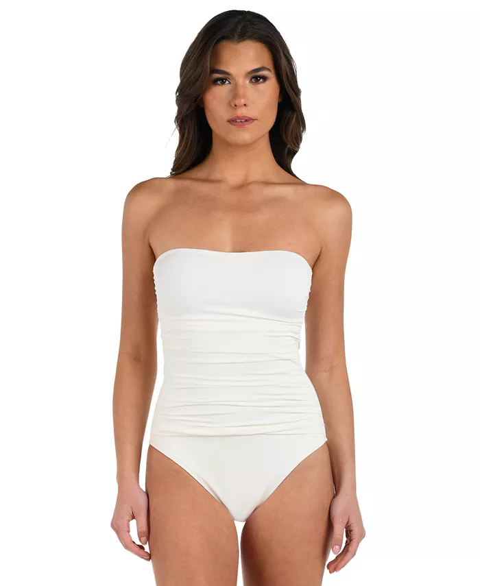 Женский слитный купальник-бандо Island Goddess с утягивающим эффектом и сборками La Blanca, слоновая кость/кремовый
Женский слитный купальник-бандо Island Goddess с утягивающим эффектом и сборками La Blanca, слоновая кость/кремовый