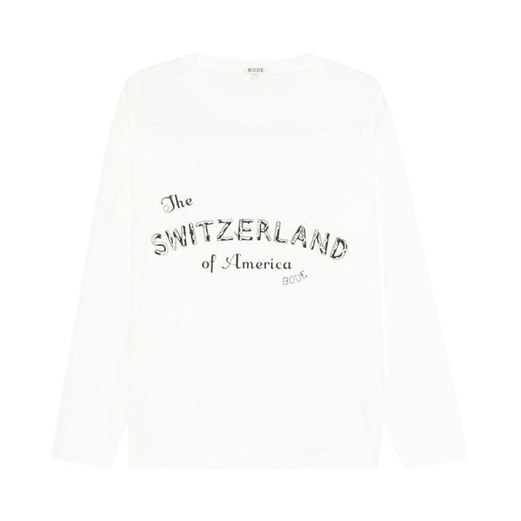 Лонгслив Bode Campground Long-Sleeve, Cream
Лонгслив Bode Campground Long-Sleeve, Cream