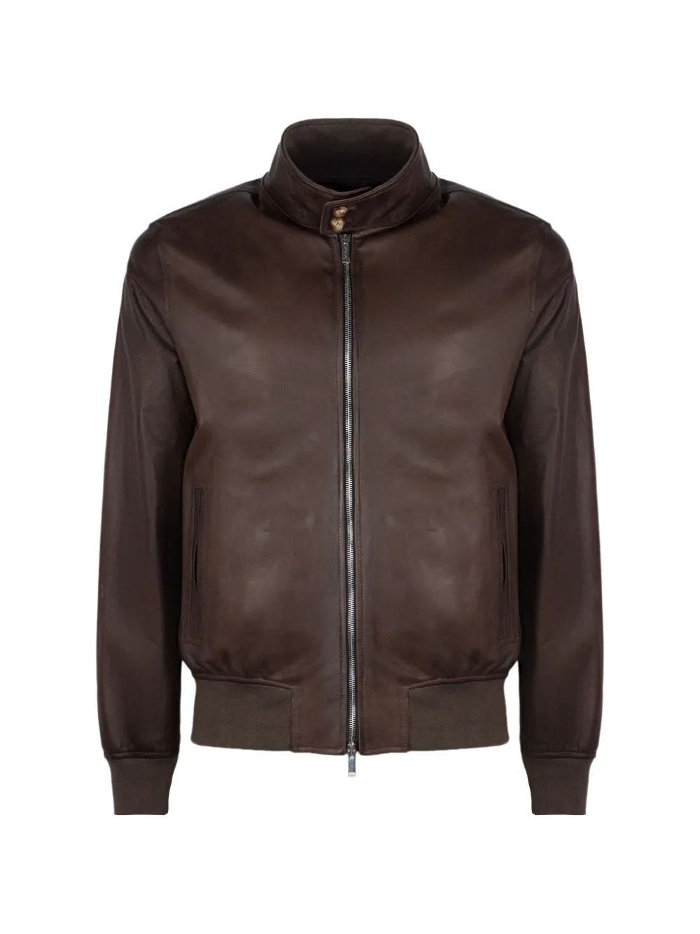 Бомбер на молнии из овечьей кожи Volfagli, коричневый
Бомбер на молнии из овечьей кожи Volfagli, коричневый