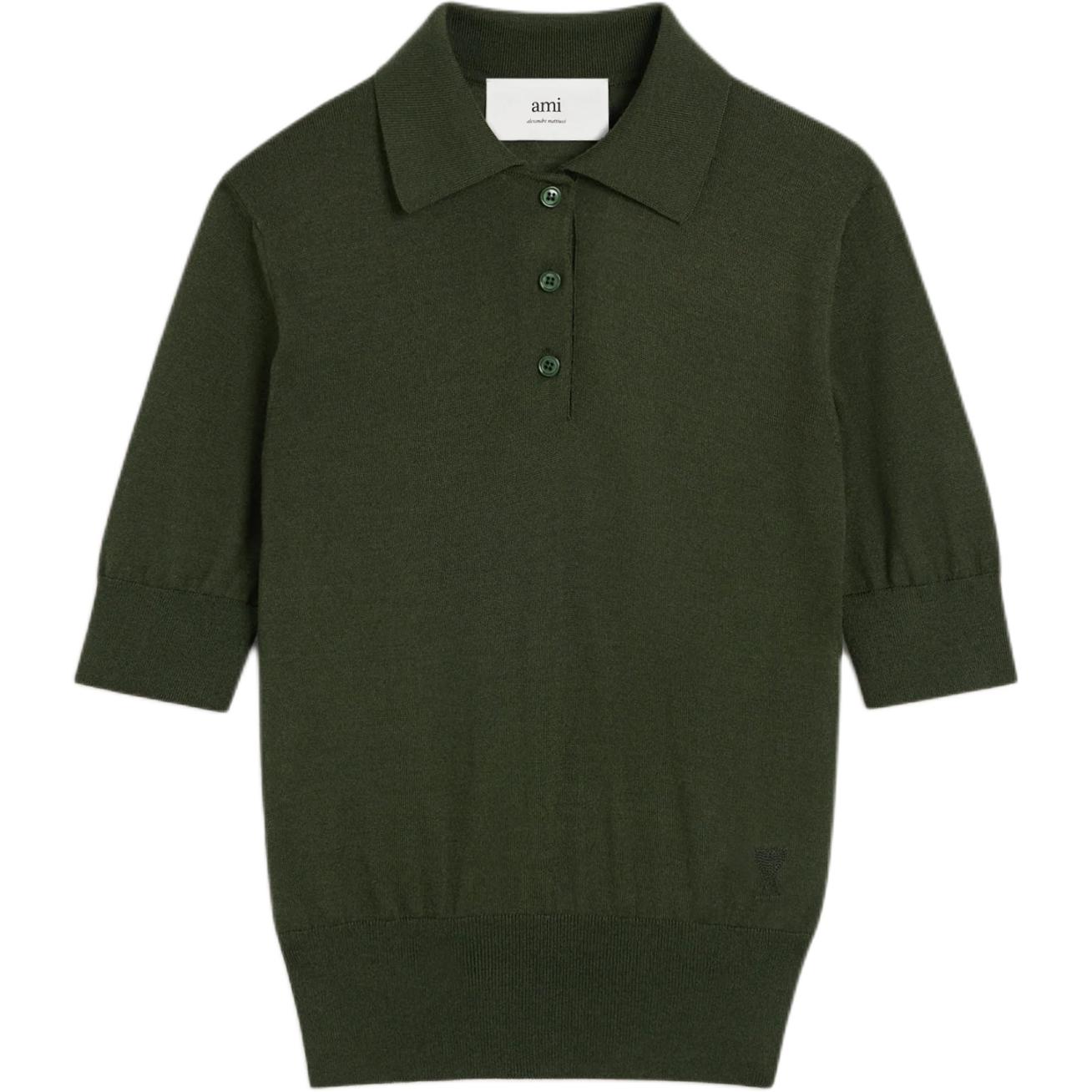 Поло Ami De Coeur от Ami Paris AMIPARIS, зеленый
Поло Ami De Coeur от Ami Paris AMIPARIS, зеленый