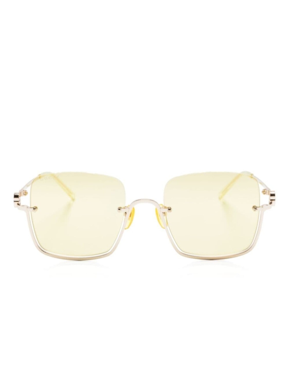 Gucci Eyewear солнцезащитные очки с зеркальными линзами, золотистый
Gucci Eyewear солнцезащитные очки с зеркальными линзами, золотистый