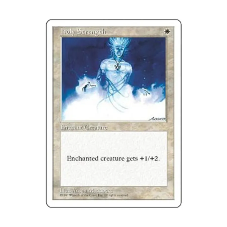 CCG Святая сила (С), MTG - 5th Edition
CCG Святая сила (С), MTG - 5th Edition