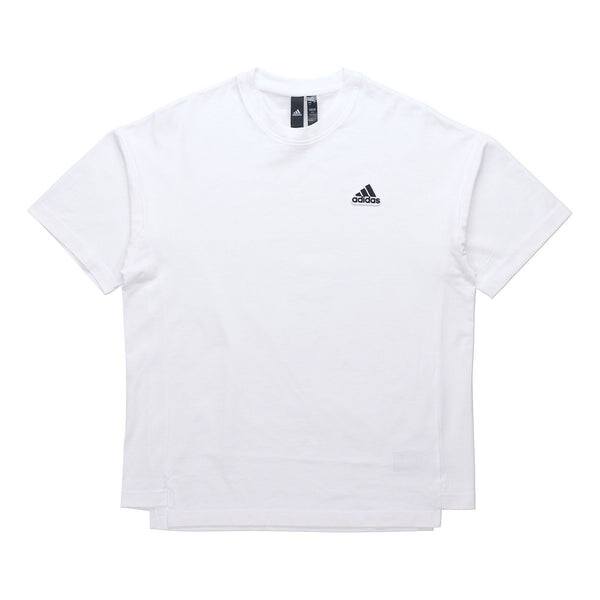 Футболка solid color round neck sports short sleeve white Adidas, белый
Футболка solid color round neck sports short sleeve white Adidas, белый