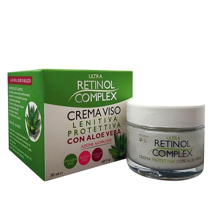 Успокаивающий защитный крем для лица Retinol Complex с алоэ вера 50 мл Ultra Retinol Complex
Успокаивающий защитный крем для лица Retinol Complex с алоэ вера 50 мл Ultra Retinol Complex