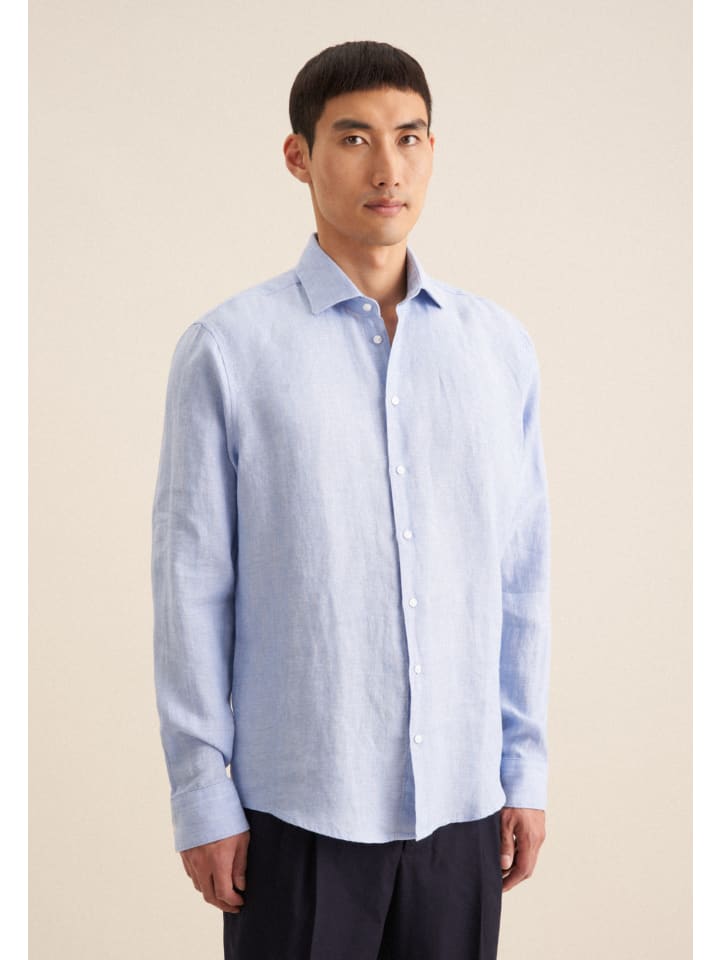 Рубашка Seidensticker, светло-синий
Рубашка Seidensticker, светло-синий