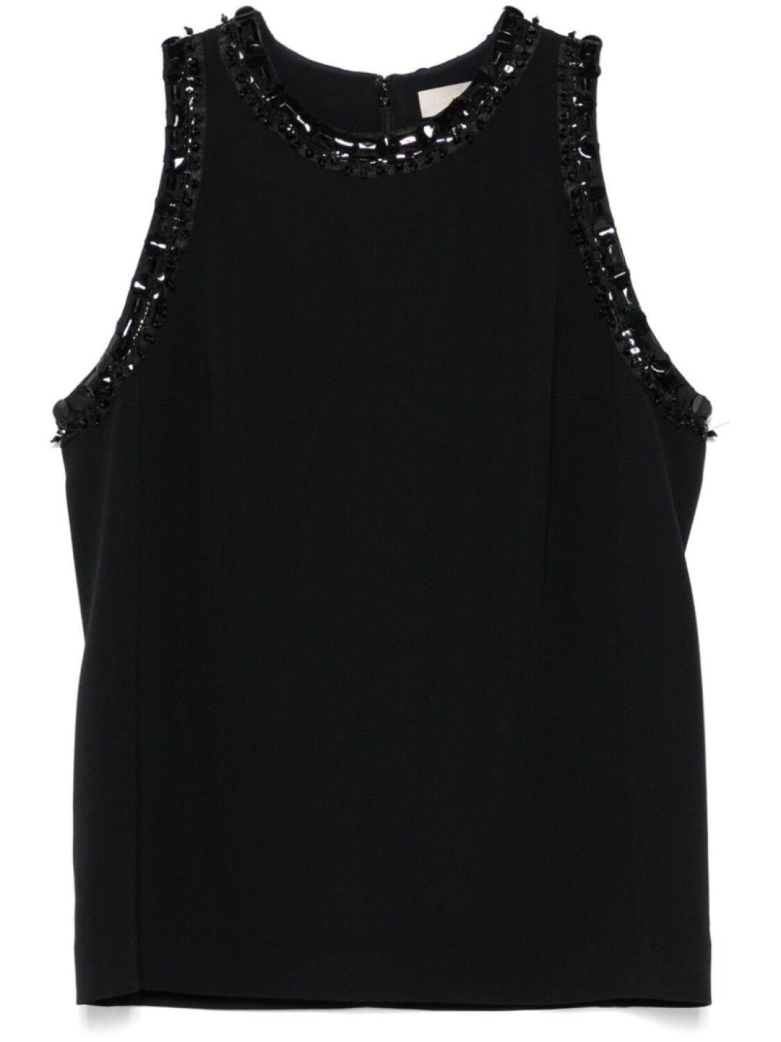 Топ с вышивкой Elie Saab, черный
Топ с вышивкой Elie Saab, черный