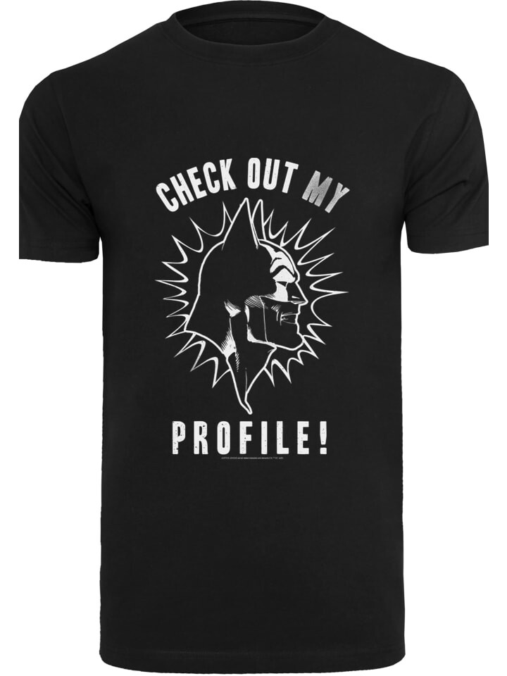 Футболка F4NT4STIC DC Comics Batman Check out my Profile, черный
Футболка F4NT4STIC DC Comics Batman Check out my Profile, черный