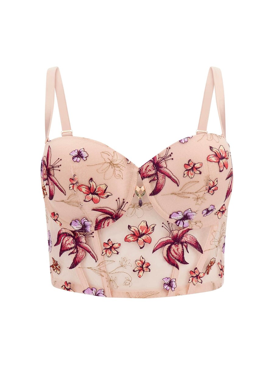 Бюстгальтер пуш-ап GUESS Susanna, бежевый
Бюстгальтер пуш-ап GUESS Susanna, бежевый