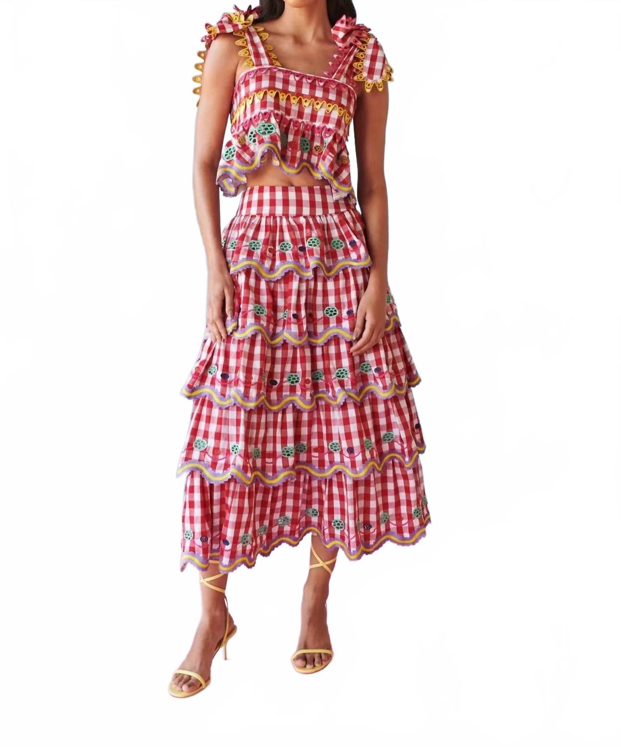 Юбка Aventura в мультиколоре CELiA B
Юбка Aventura в мультиколоре CELiA B