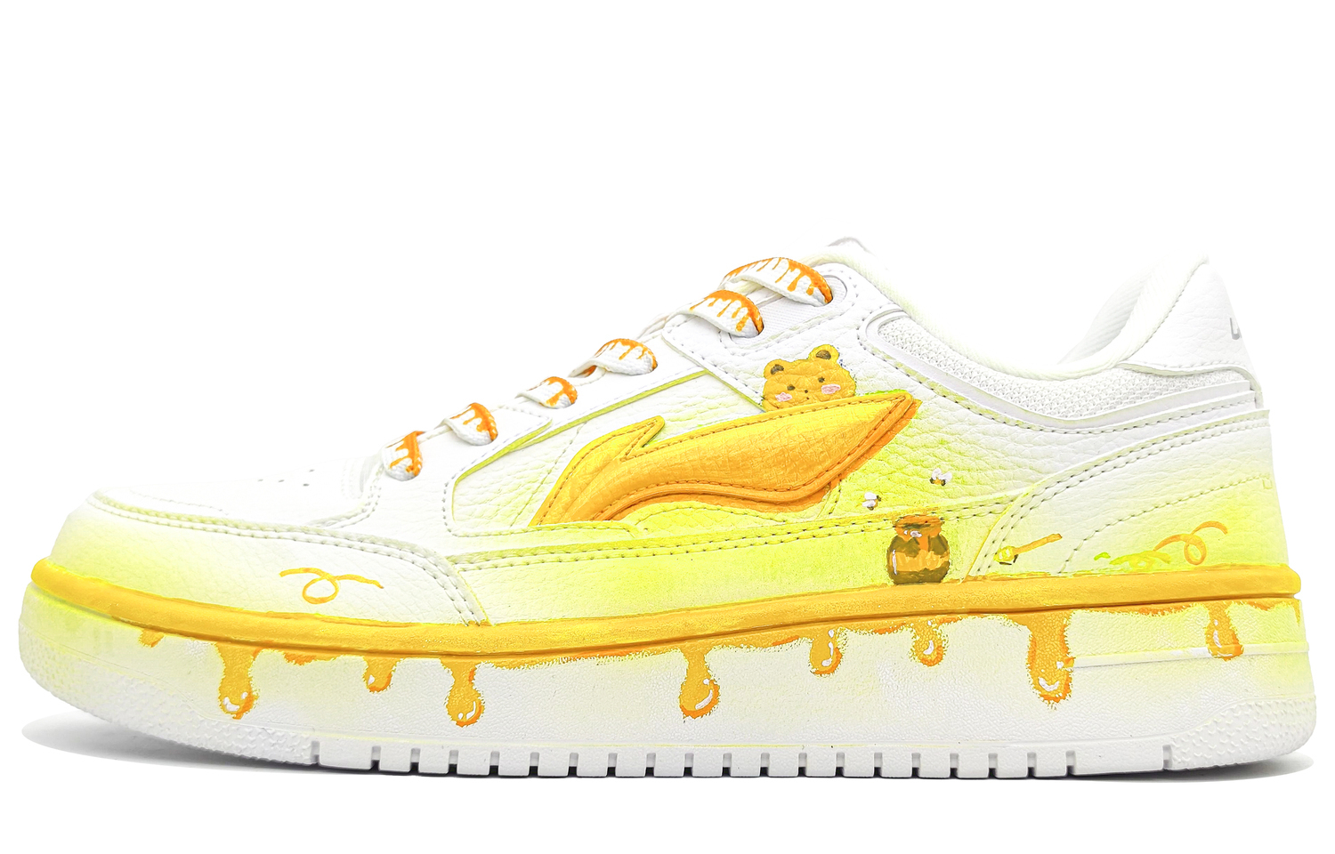 ЛиНинг Тяньцзи Противоскользящие Износостойкие Низкие Кроссовки для Скейтбординга Мужские Пчелиный Желтый, Белый Желтый 
ЛиНинг Тяньцзи Противоскользящие Износостойкие Низкие Кроссовки для Скейтбординга Мужские Пчелиный Желтый, Белый Желтый