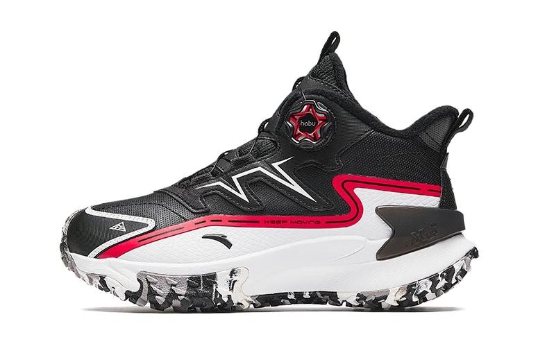 Кроссовки Anta kids Kids Outdoor Shoes GS Mid-top Black/White, черный 
Кроссовки Anta kids Kids Outdoor Shoes GS Mid-top Black/White, черный