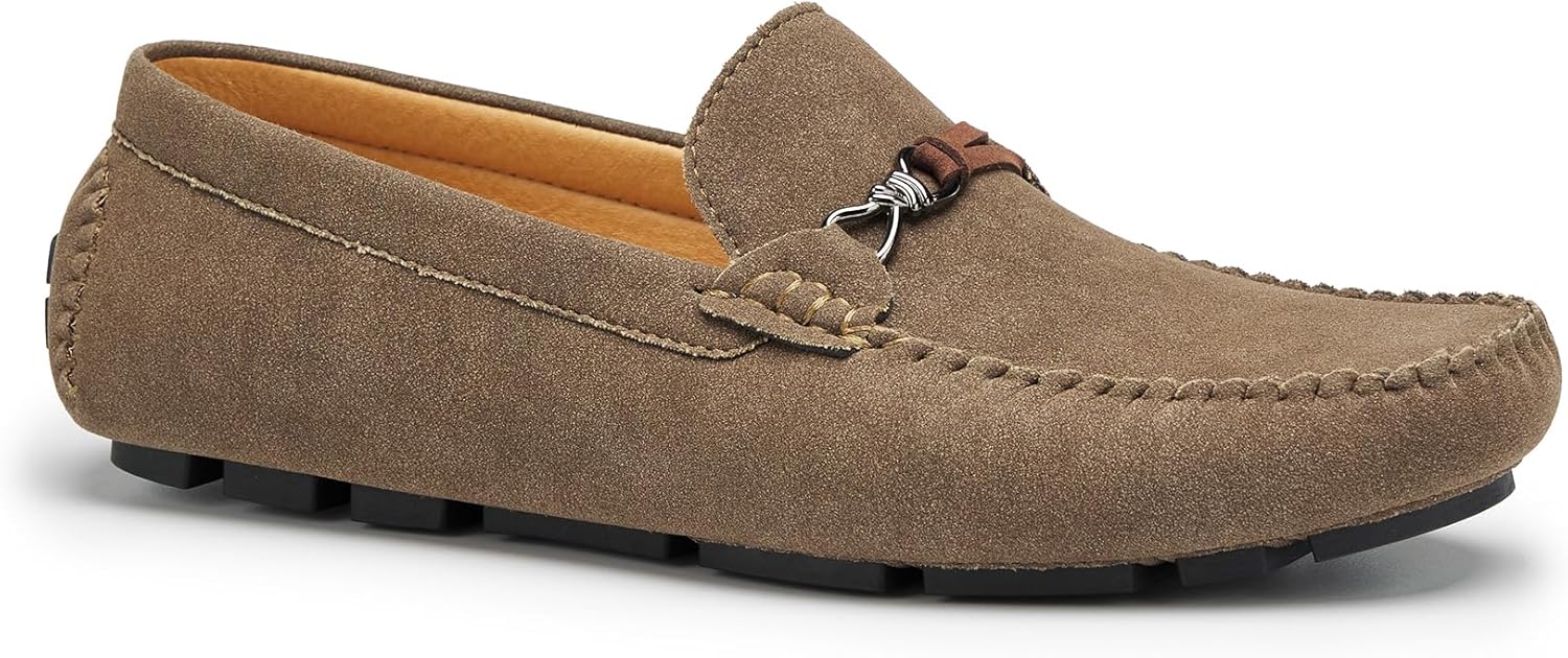 Мужские замшевые пенни-лоферы, повседневные мокасины на скользящей подошве, имитация кожаных туфель с металлической деталью, комфортные туфли на шнурках-лодочках Generic, хаки
Мужские замшевые пенни-лоферы, повседневные мокасины на скользящей подошве, имитация кожаных туфель с металлической деталью, комфортные туфли на шнурках-лодочках Generic, хаки