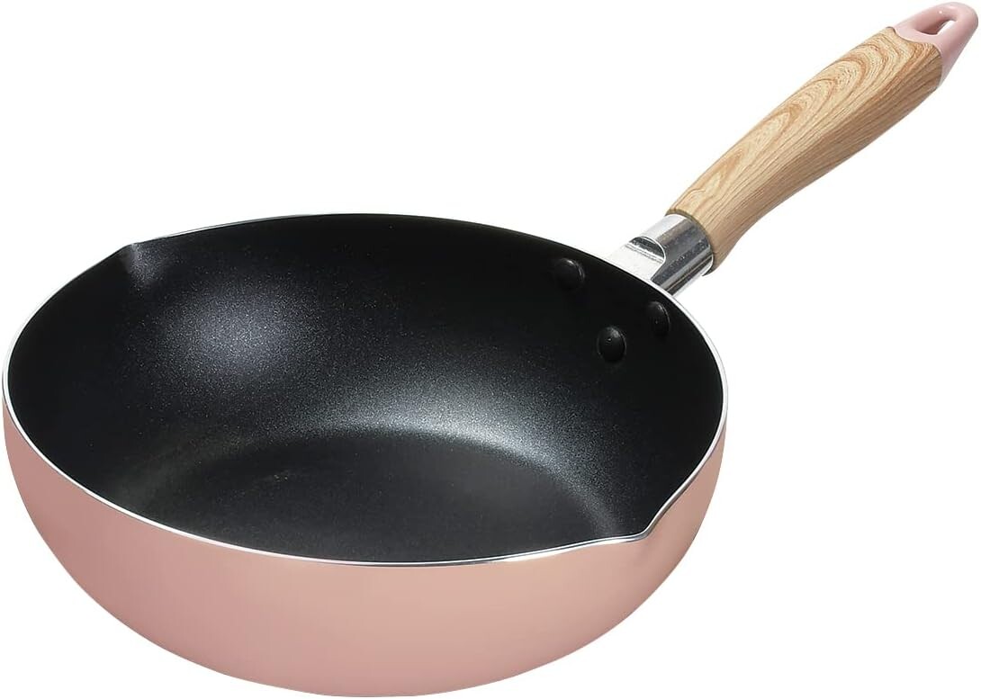 Сковорода Pearl Metal HB-6661, глубокая, 9,4 дюйма (24 см), совместима с индукционной индукцией, совместима со всеми источниками тепла, фторированная обработка, розовая, Natural Cook Pure, Pink
Сковорода Pearl Metal HB-6661, глубокая, 9,4 дюйма (24 см), совместима с индукционной индукцией, совместима со всеми источниками тепла, фторированная обработка, розовая, Natural Cook Pure, Pink
