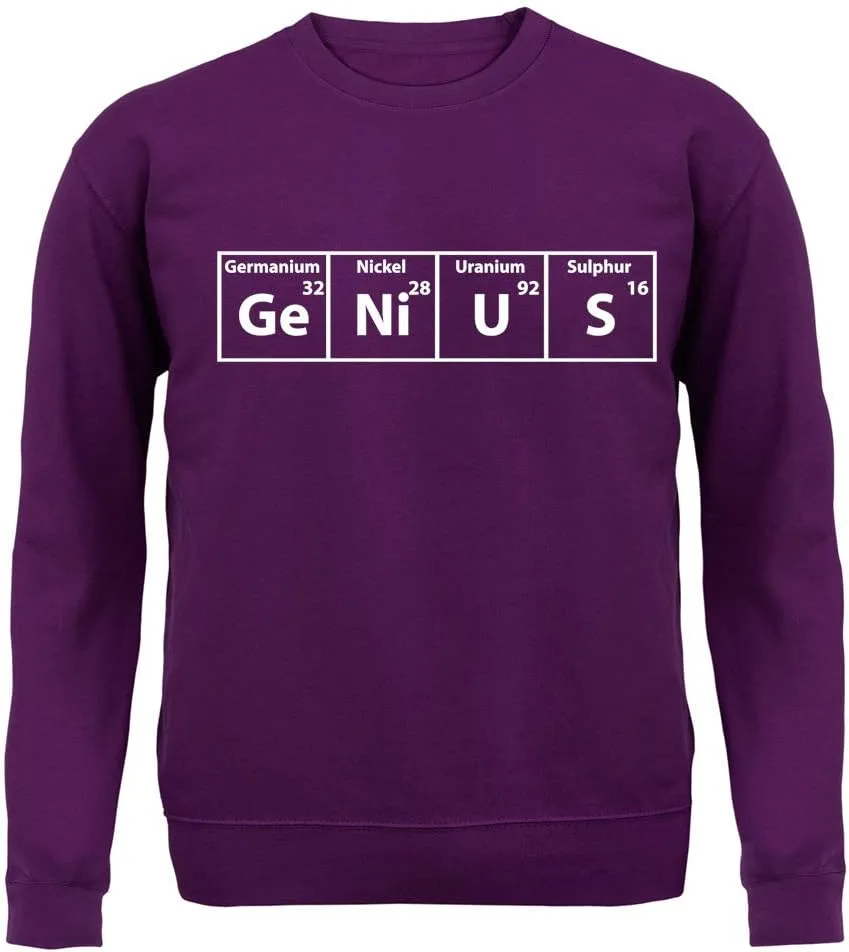 Genius Periodic Table — свитер Unisex Dressdown
Genius Periodic Table — свитер Unisex Dressdown