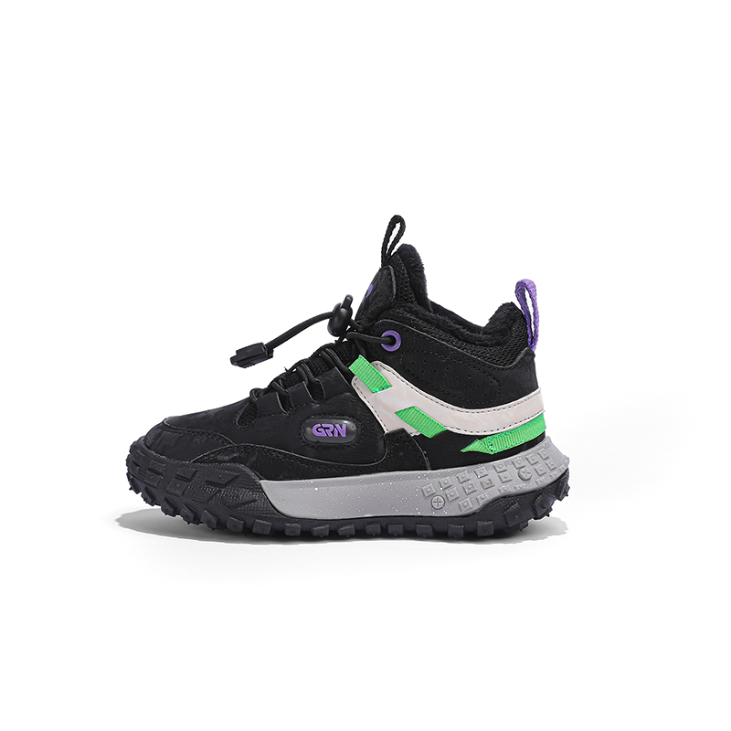 Прочная теплая детская обувь для повседневной жизни K-bird, черный
Прочная теплая детская обувь для повседневной жизни K-bird, черный