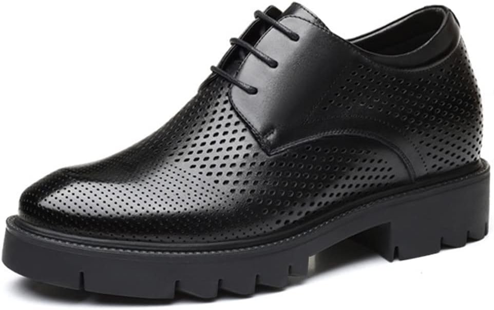 Мужские оксфорды для увеличения роста, повседневные деловые туфли на высокую подошву для мужчин, шнурованные офисные и прогулочные туфли Ygceeia, черный
Мужские оксфорды для увеличения роста, повседневные деловые туфли на высокую подошву для мужчин, шнурованные офисные и прогулочные туфли Ygceeia, черный