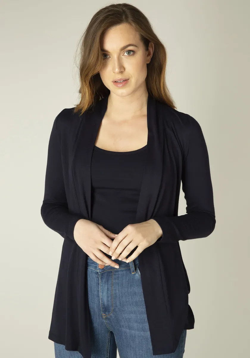 Кардиган базового уровня "BAS-YALA CARDIGAN SHORT", эластичная тонкая вязка Base Level, синий
Кардиган базового уровня "BAS-YALA CARDIGAN SHORT", эластичная тонкая вязка Base Level, синий