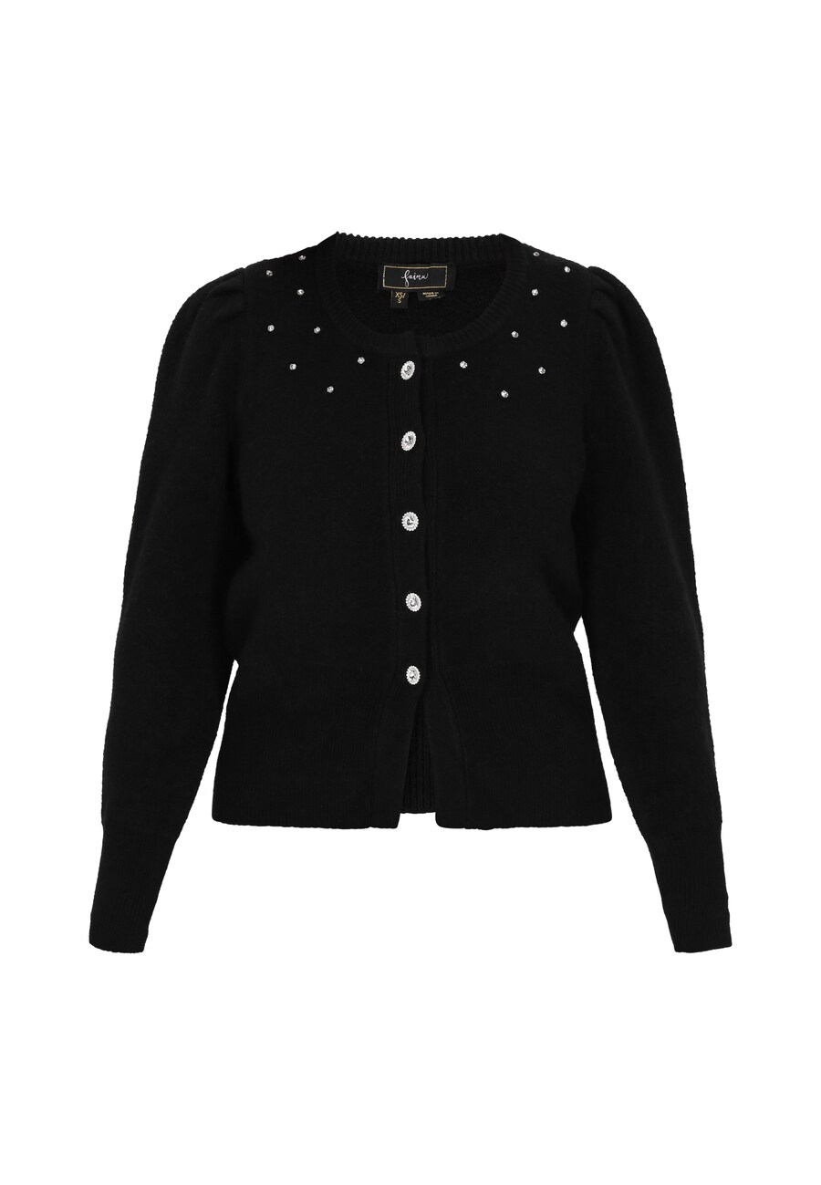 Вязаный кардиган faina, черный
Вязаный кардиган faina, черный