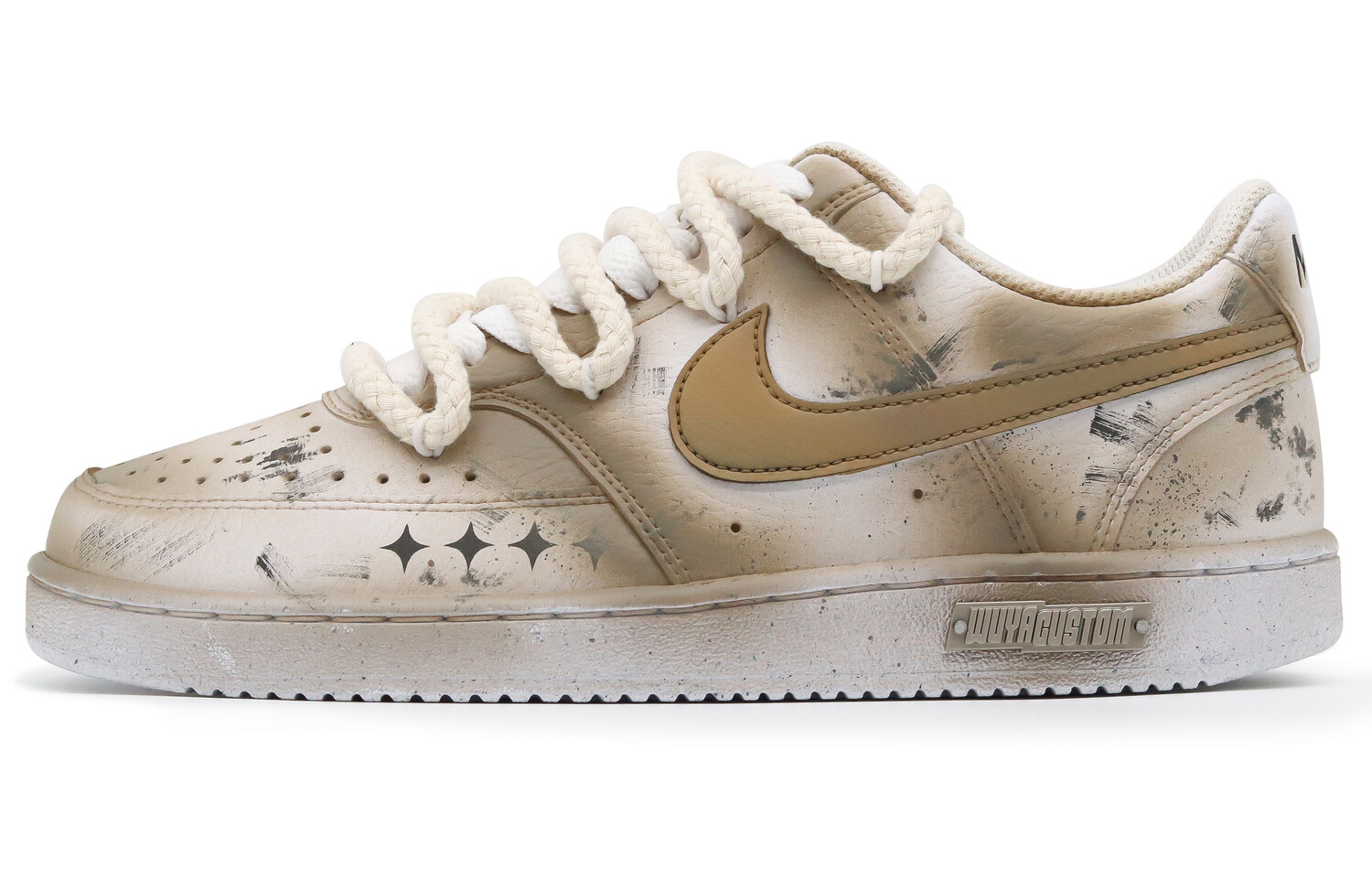 Кроссовки Nike Court Vision 1 Skateboarding Shoes Men Low-top White/Brown, хаки
Кроссовки Nike Court Vision 1 Skateboarding Shoes Men Low-top White/Brown, хаки