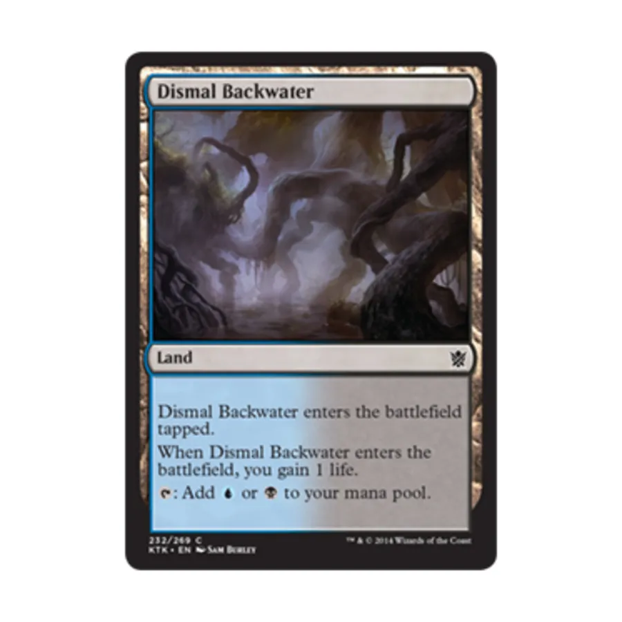 CCG Мрачная заводь (C) (фольга), MTG - Khans of Tarkir
CCG Мрачная заводь (C) (фольга), MTG - Khans of Tarkir