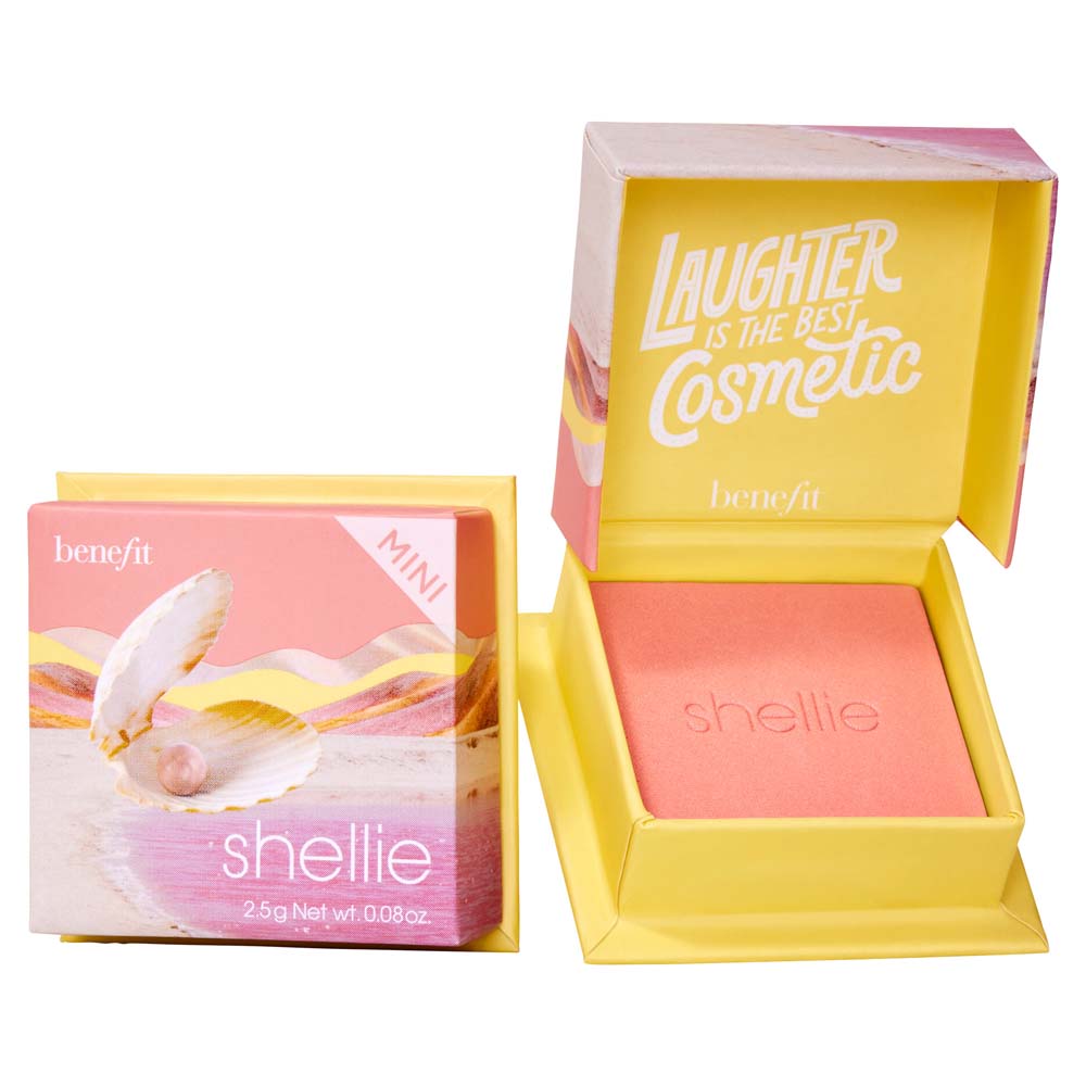 Теплые розовые румяна цвета морской ракушки shellie wanderful world blush powder Benefit Cosmetics, вес 2.5 гр.
Теплые розовые румяна цвета морской ракушки shellie wanderful world blush powder Benefit Cosmetics, вес 2.5 гр.