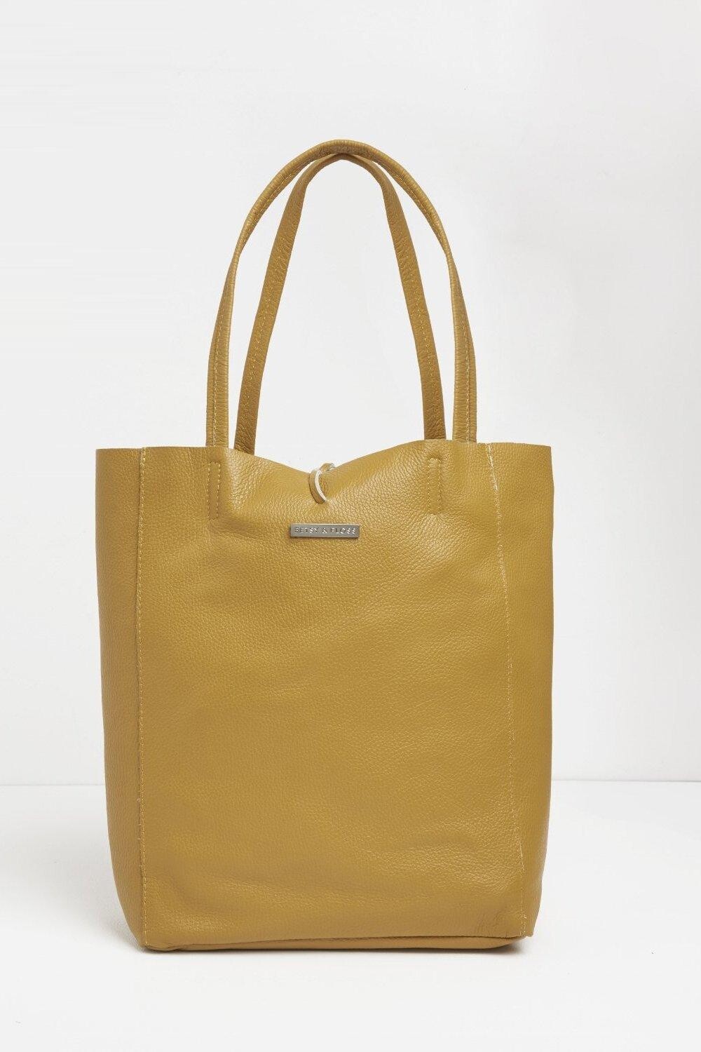 Сумка-тоут из мягкой кожи 'Milan' Betsy & Floss, желтый
Сумка-тоут из мягкой кожи 'Milan' Betsy & Floss, желтый